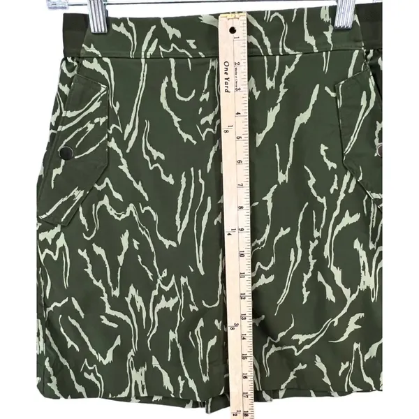 Athleta Vienna‎ Cargo Skirt Skort 2 Green Stretch Golf Sports Outdoors UPF 50+ - Image 10