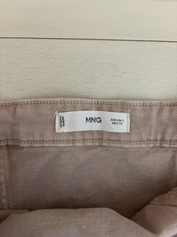 Mango beige denim top - Image 4