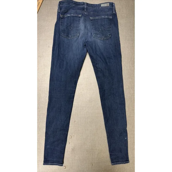 AG Adriano Goldschmied Jeans Womens 28R‎ Blue Farrah Skinny High Rise Skinny - Image 2