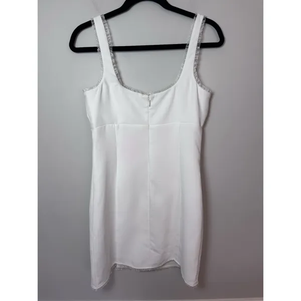 AMANDA UPRICHARD VALETTA DRESS Ivory Sz S NWT $238 - Image 5