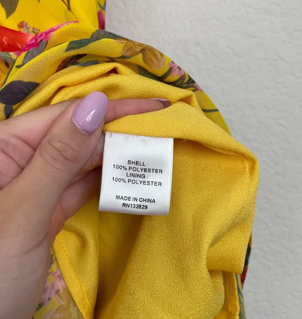 Lovers + Friends revolve Dipinto Oro Yellow Floral Ruffle Maxi Dress - Image 10