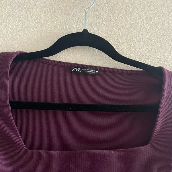 Zara crop top long sleeve - Image 3