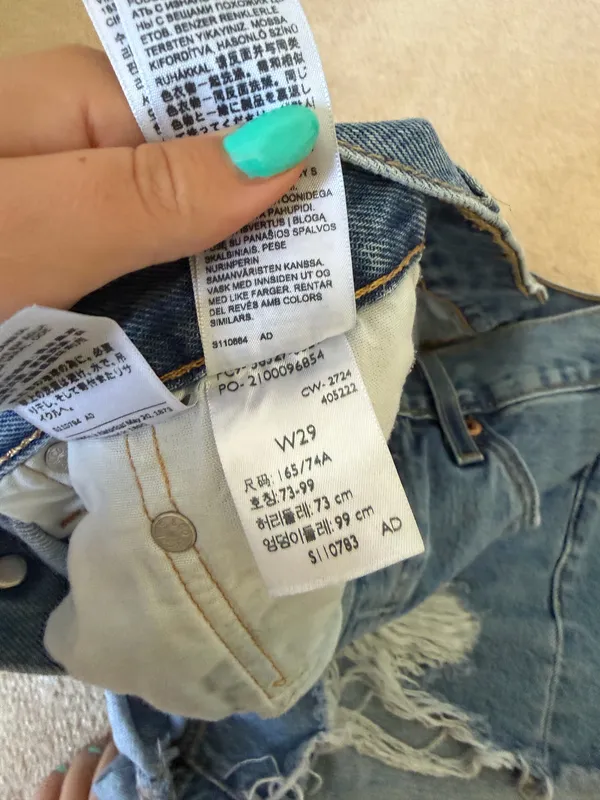 Levi’s Shorts Denim 501 - Image 5