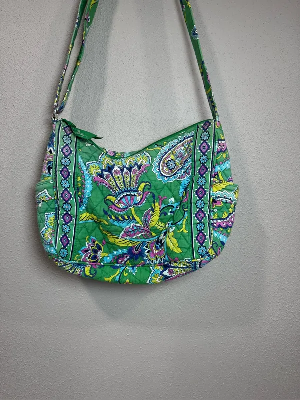 Vera Bradely Emerald Pasiley Bag - Image 2