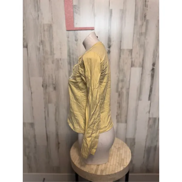 Aeropostal yellow long sleeve top - Image 2