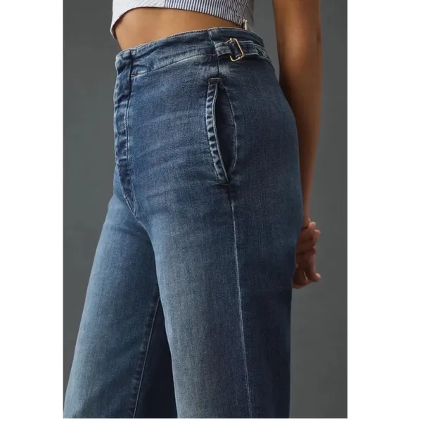 MOTHER The Cinch Greaser Ankle Jeans in Dark and Stormy Night Size‎ 29 - Image 2