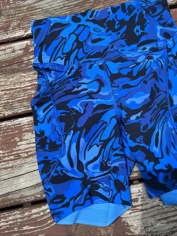 Lululemon Women’s Fast And Free HR Short 6" Pockets Galactic Cobalt Blue|Size:0 - Image 2