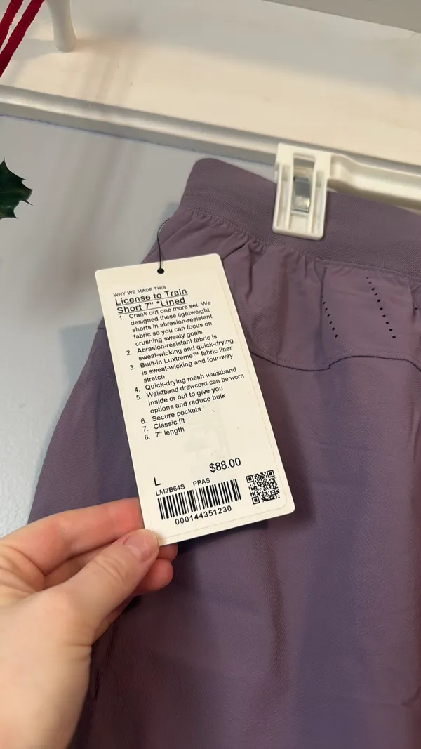 Lululemon men’s LTT short 7” lined - Image 2