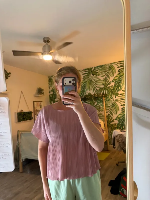 Madewell Ribbed Flowy square neck top S  - Image 9
