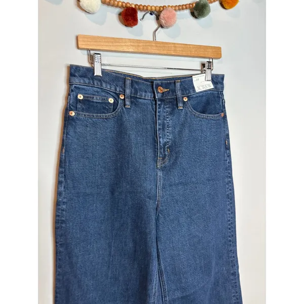 NWT J. Crew Wide Leg Trouser jeans - Image 5