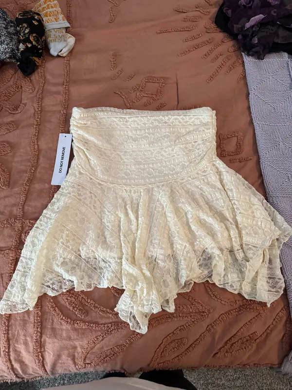 Princess Polly Skirt White - Image 7