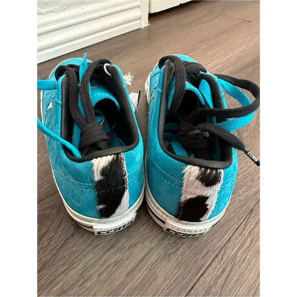 womens Converse Cons X Paradise Sean Pablo One Star Pro Rapid Teal 6.5 - Image 7