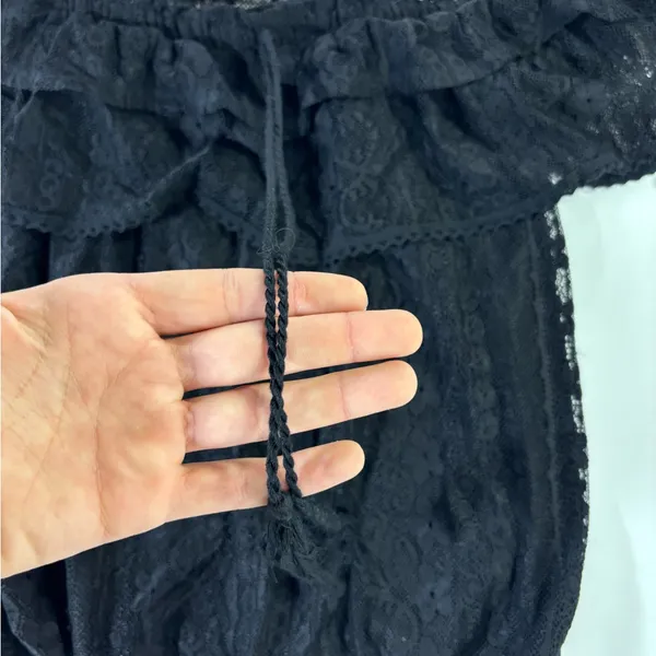 Black Offthe shoulder blouse Size L - Image 4