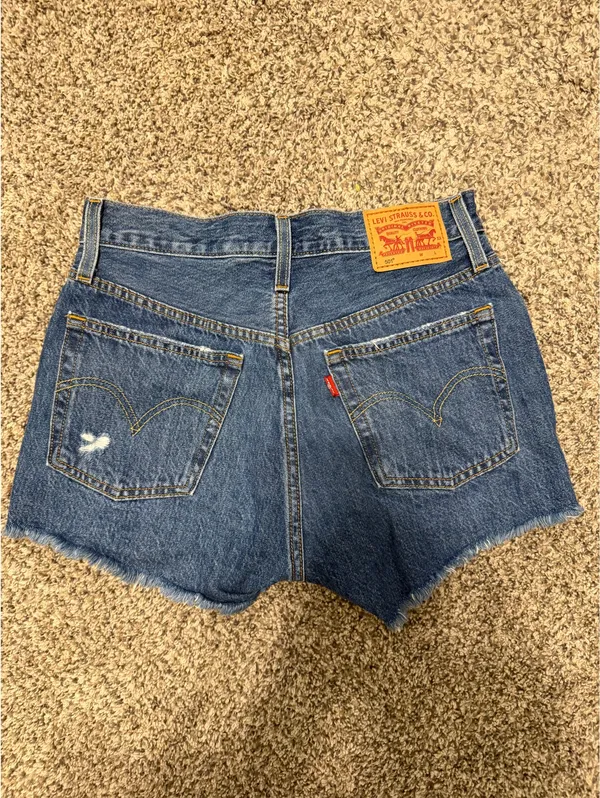 Levi’s 501 Shorts Denim High-Rise - Image 2