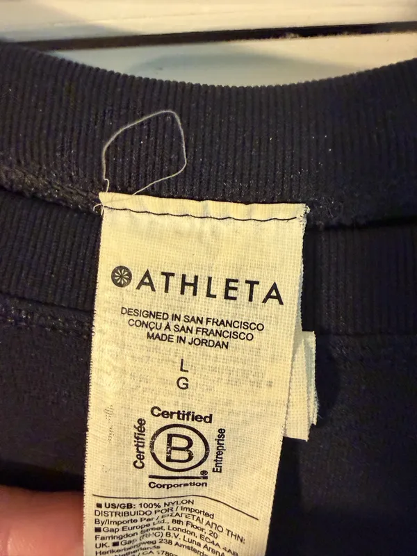 Athleta Black Athletic Top - Image 3