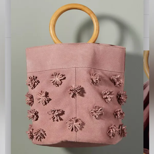 Anthropologie Alana Pommed Bucket Bag - Image 2