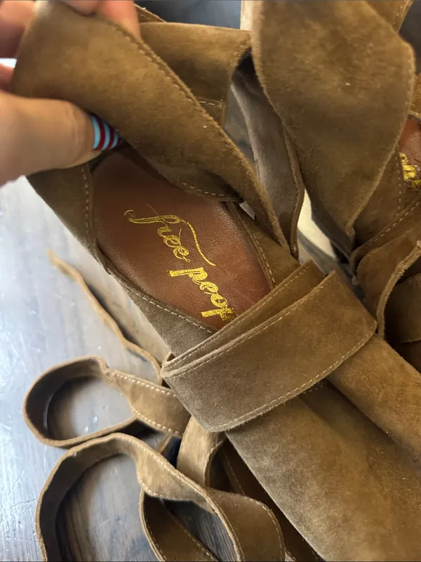 Free People touch the sky wrap clog - Image 2