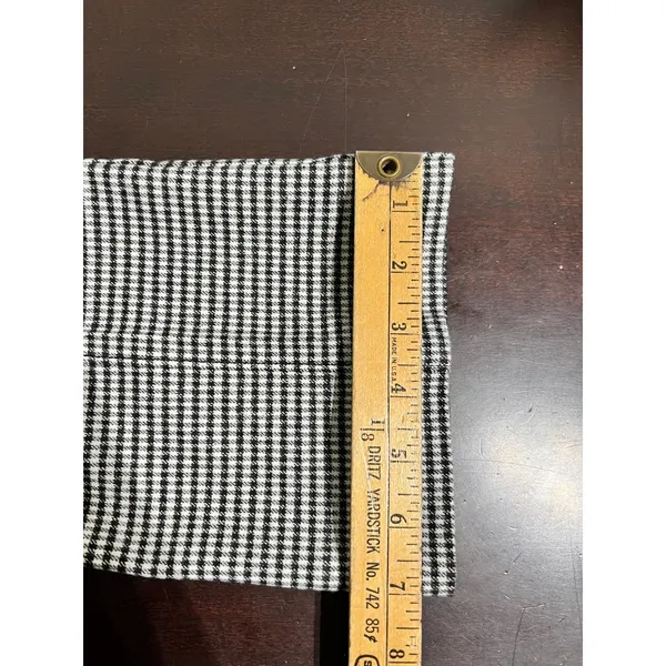 Derek Lam 10 Crosby Houndstooth Plaid Flare Work Trousers Size 0 - Image 9