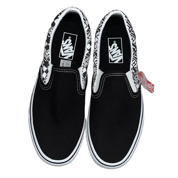 Unisex Vans Off The Wall Classic Slip On Black/Asphalt M6.5/W8 - Image 2