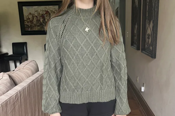 American Eagle Outfitters Mock Neck Sweater - Image 2