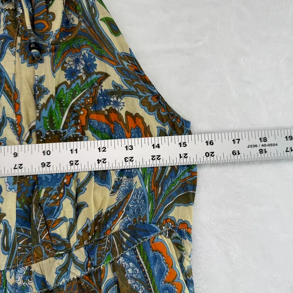 House Of Harlow‎ 1960 Maxi Dress Floral Print Halter Neck Tiered XS - Image 2