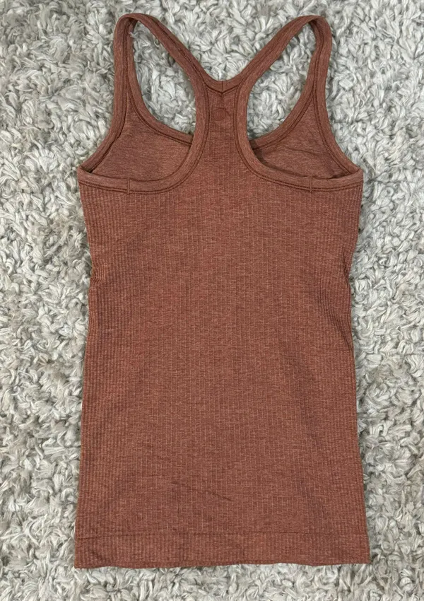 Lululemon Ebb To Street Tank Sz 2 Ancient Copper - Image 3