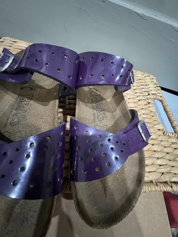 Birkenstock Birki’s purple sandal size 6 - Image 4