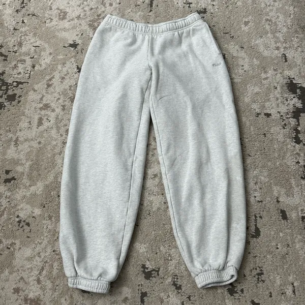 TNA Cozy Fleece Mega Fit Jogger Sweatpants Size XXS in Heather Gray - Image 2