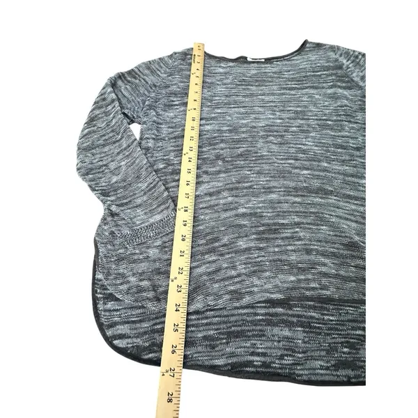 Eileen‎ Fisher Organic Linen Blend Shirt Women's XL Gray Black Lagenlook #AB3-2 - Image 6