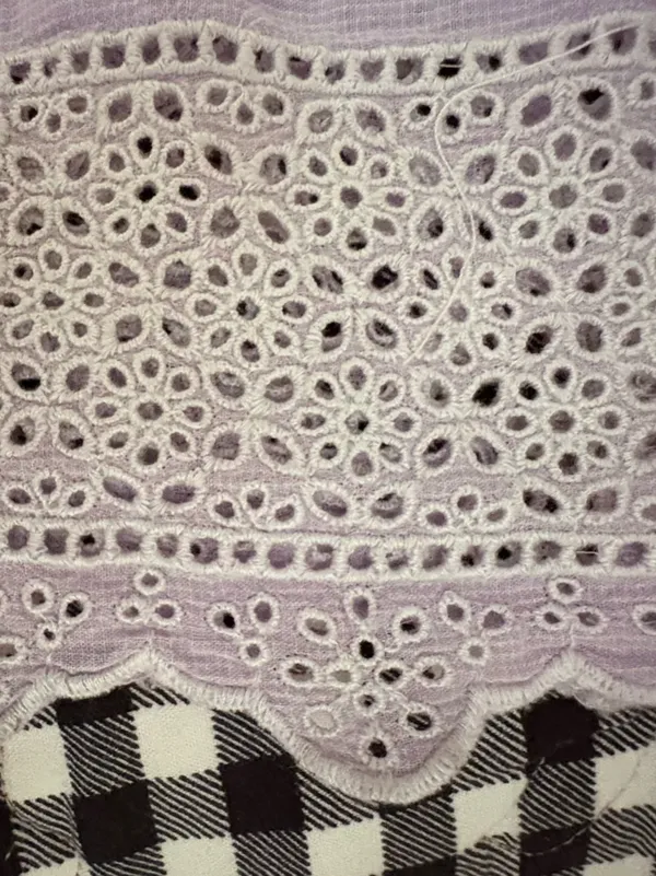 Rachel Ashwell Light Lavender Lace-Trim Camisole Tank Top - Image 7