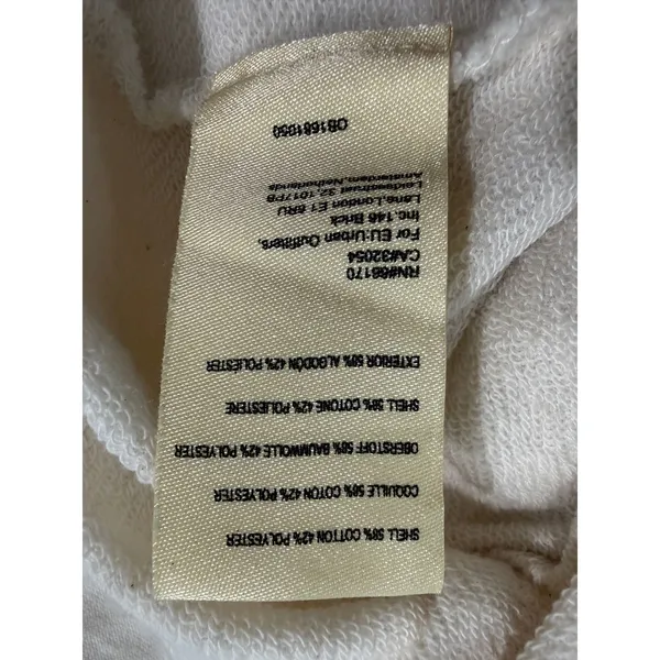 Pilcro Anthropologie Womens Cream Heathered‎ Corset Waist Top OB1581050 Size M - Image 5