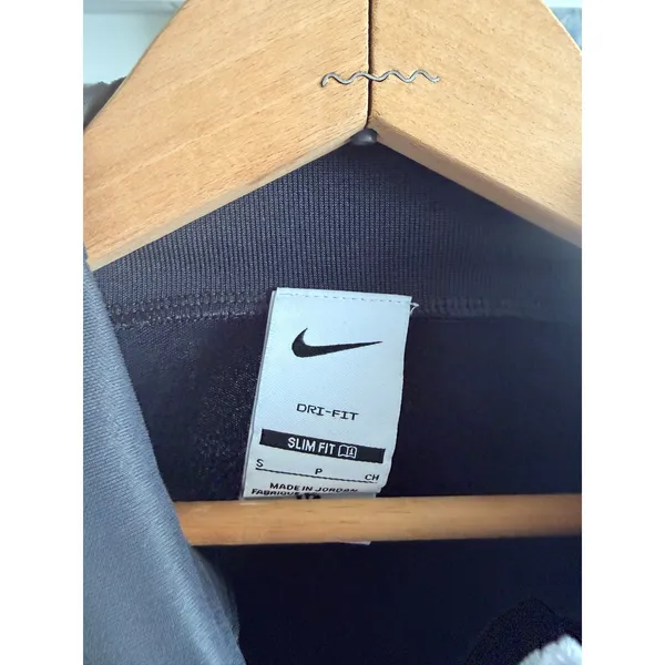 Nike Dri-FIT Academy Drill Top Womens Small Black Gray Quarter Zip‎ Pullover S - Image 3