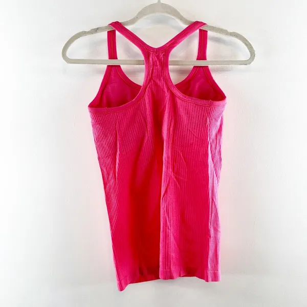 Lululemon Ebb to Street Ribbed Racerback Tank Top Lip Gloss Pink 6 - Image 7