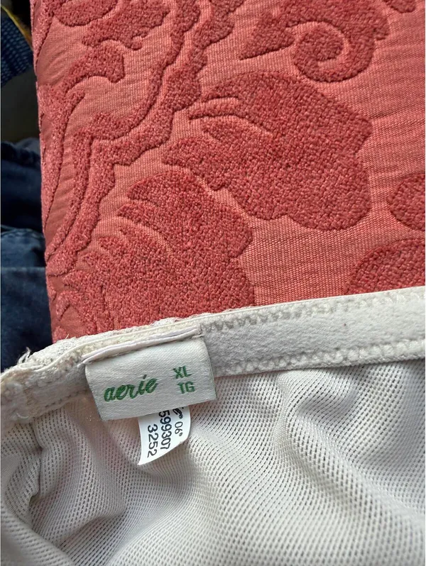 Aerie Cream Lace Bralette with Double Straps - Image 9