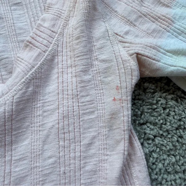 Free People We The Free Big Sur Misty Mountain Pink Tie Dye Long Sleeve Small - Image 8