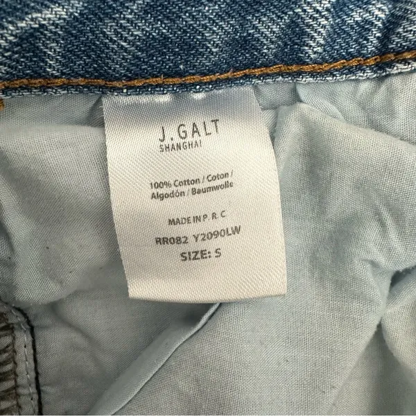 J. Galt Brandy Melville Straight Leg Jeans Light Wash - Image 9