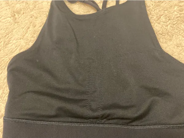 Lululemon Energy Long Line High Neck Bra - True Navy - Image 6