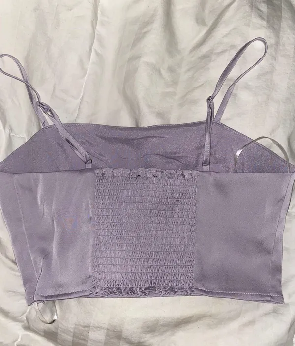 Forever 21 Purple Crop Top - Image 2