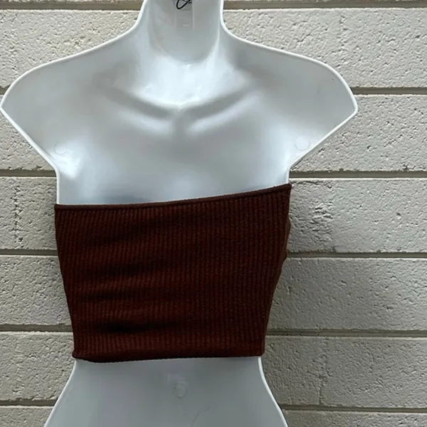 Princess Polly Brown Twist Front Tube Top size XS/S - Image 7