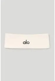 Alo Yoga Headband White - Image 2