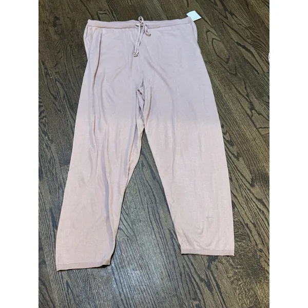 Eileen Fisher Straight York Lounge Pant Size Large Waffle Sweater Relaxed - Image 4