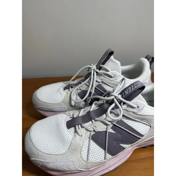 New Balance Tektrel Grey‎ Matter Dark Ice Wine Women's Size 12 WTTTRSLP Sneaker - Image 3