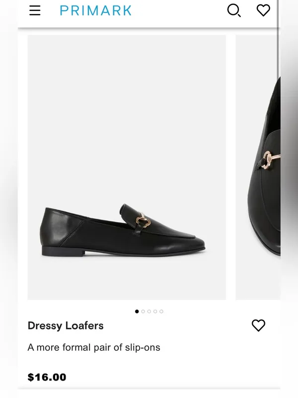 Primark wide fit dressy loafers. Women’s size 7W. - Image 5