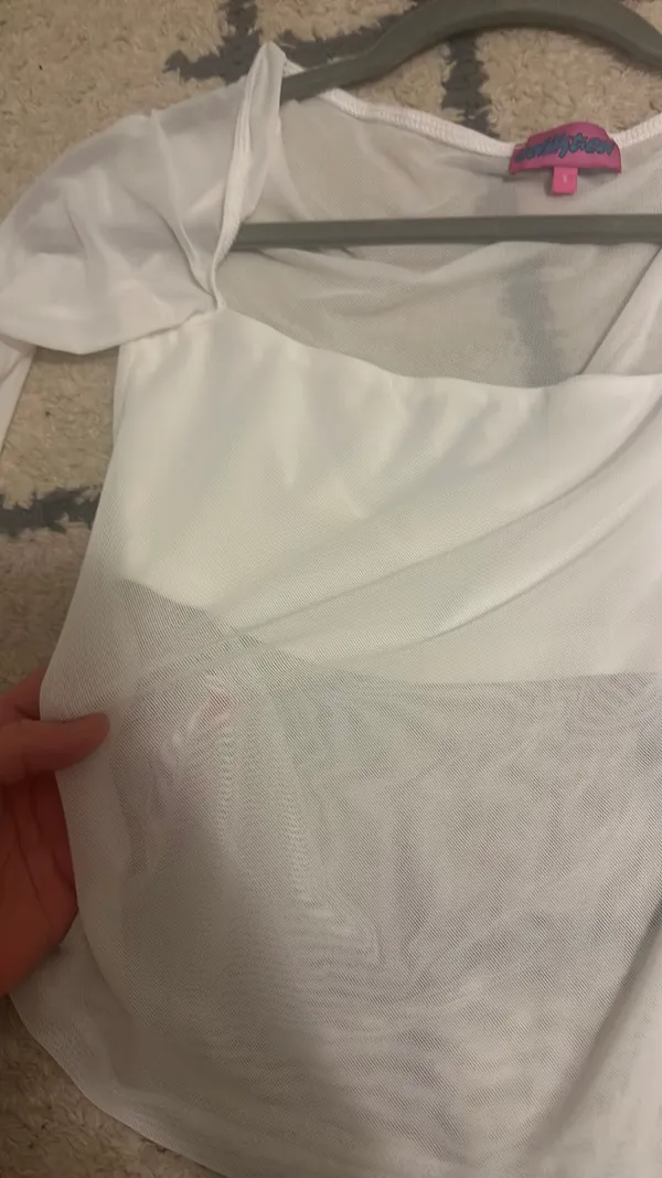 Sheer Going Out Long Sleeve Top - Image 2