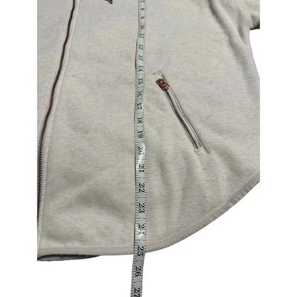Athleta Full Zip Hoodie Jacket Sweatshirt XL Oversized Sweatshirt Athleisure - Image 6