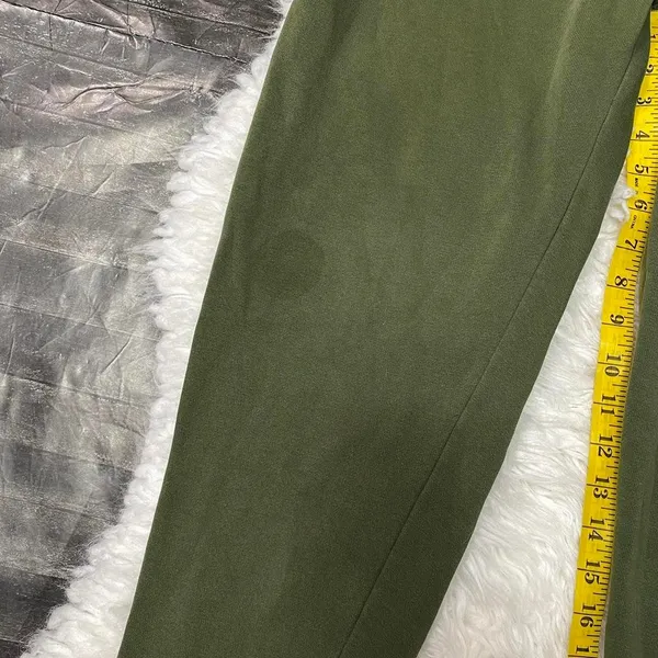 Nike Women'S Olive Green Elastic Waist Jogger Sweat Pants Activewear Gym Comfy - Image 6