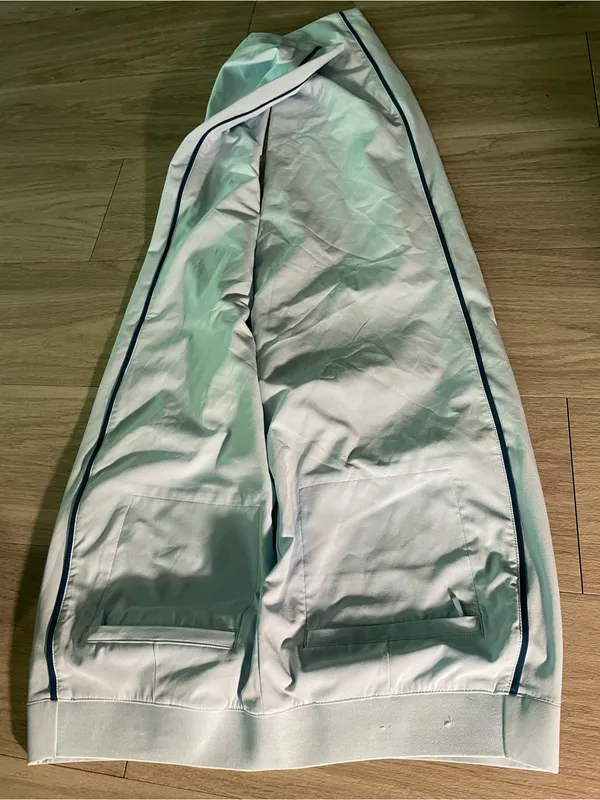 Women's Track Pants with Navy Side Tape Blue Size L - Image 2