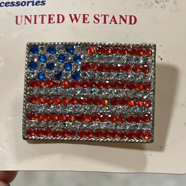 G Accessories United We Stand United States American flag pin brooch - Image 2