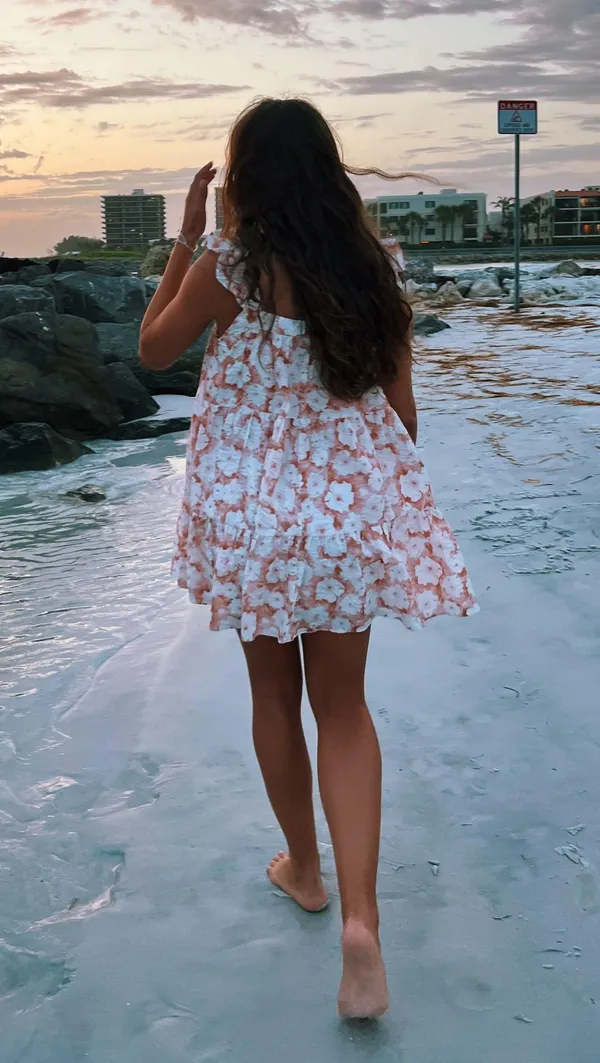 boutique Dress Pink Size M - Image 3