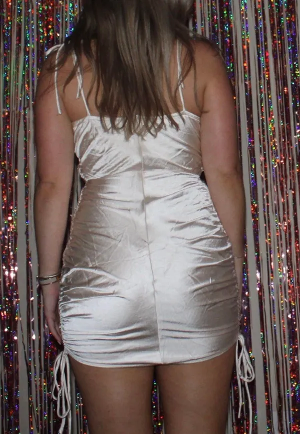 Hello Molly Champagne Dress - Image 2